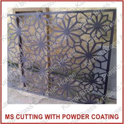 MS Jali Cutting Waterjet Powder Coating